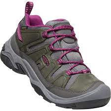 Womens Keen Circadia Waterproof Hiking Shoe 1026770-Steel Grey/Boysenberry