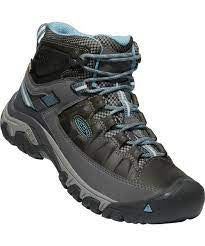 Womens Keen Targhee III Waterproof Mid-Cut Winter Hiking Boot 1023040-Magnet/Atlantic Blue