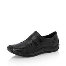 Womens Rieker Slip-On Shoe L1751-00 Black
