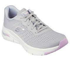 Womens Skechers "Arch Fit - Infinity Cool" Laced Sneaker 149722-GYMT Grey Multi