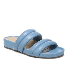 Womens Vionic Safari Mayla Slip-On Sandal - Blue Shadow