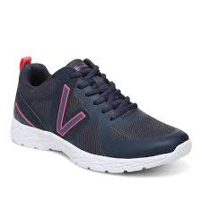 Womens Vionic Brisk Miles II Sneaker - Navy/Pink