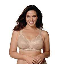 Playtex Front-Closure Wire Free Bra PE525-NUD Nude