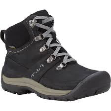 Womens Keen Kaci III Winter Waterproof Hiking Boot 1026720 - Black/Steel Grey