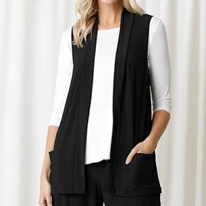 Sympli Essential Vest Short 21195-BLK Black