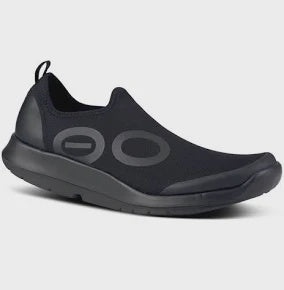 Mens Oofos OOmg Sport Slip-On Sneaker 5085-BLKBLK Black