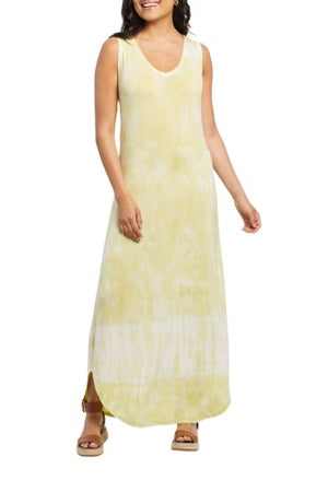 Tribal Long Knit Dress 4979O-3550-2218 Ice Lime